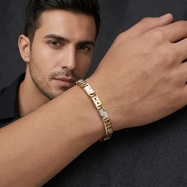 Gold__Bracelet_For_Men