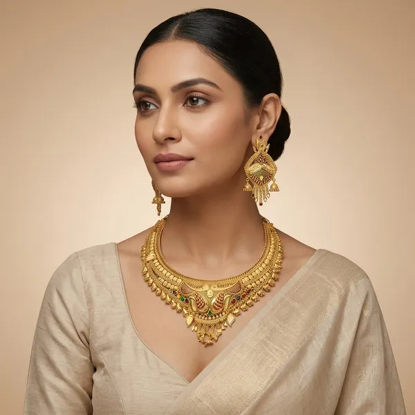 Gold_1_Gram_Gold_Necklace_For_Women