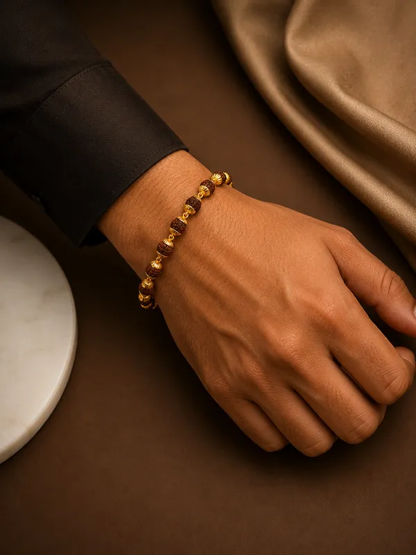 Premium_One_Gram_Gold_Plated_Rudraksh_Bracelet_for_Gents_|_High_Quality_Rudraksh_for_Daily_Wear_|_Bablu_Bhai_Jewels