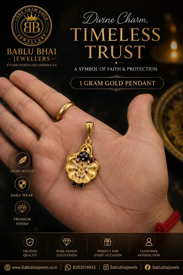 Premium_One_Gram_Gold_Plated_Krishna/Sanwaliya_Seth/Kanha_Pendant_for_Ladies_&_Gents_|_Daily_Wear_|_Bablu_Bhai_Jewels