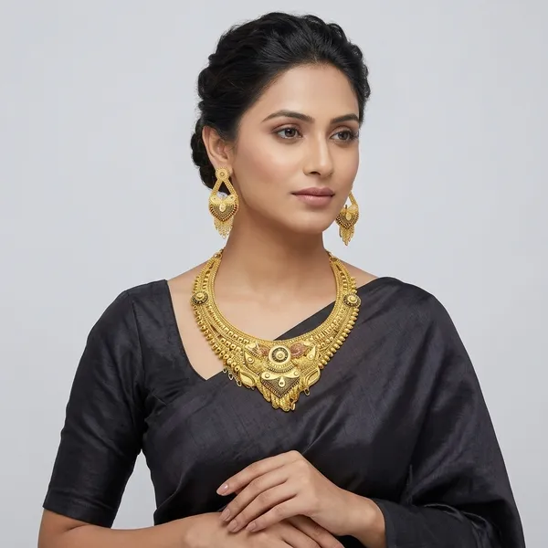 Gold_1_Gram_Gold_Necklace_For_Women