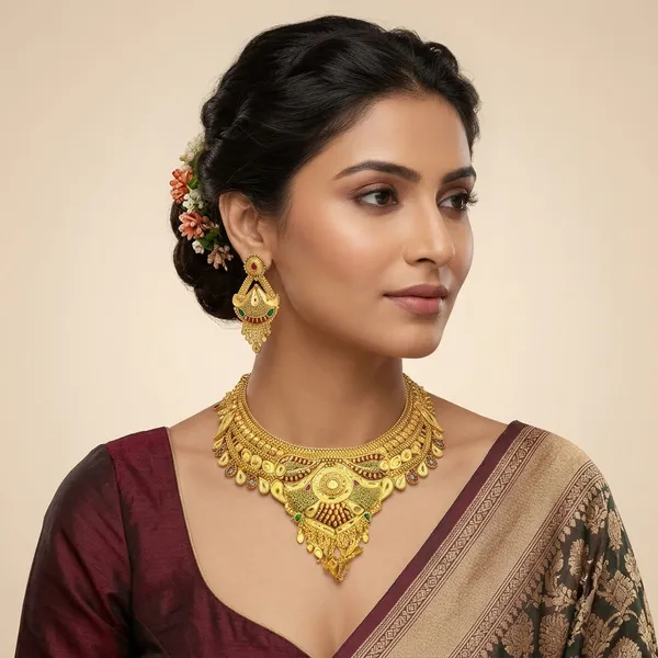 Gold_1_Gram_Gold_Necklace_For_Women