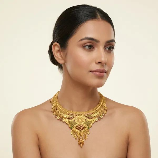 Gold_1_Gram_Gold_Necklace_For_Women