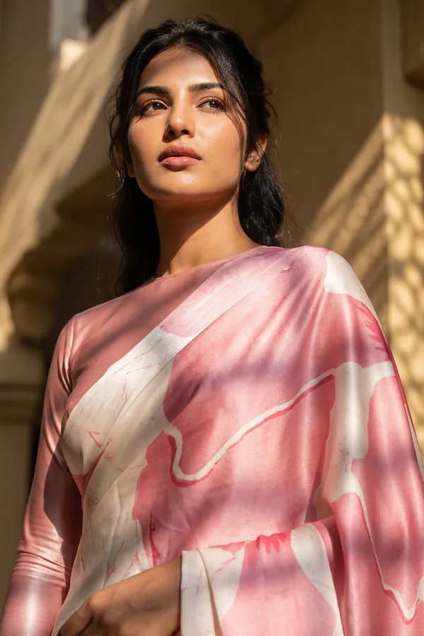 Blush_Petal_Satin_Saree