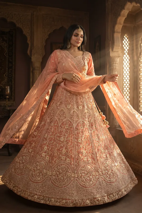 Blush_Pink_Embroidered_Net_Lehenga_Set