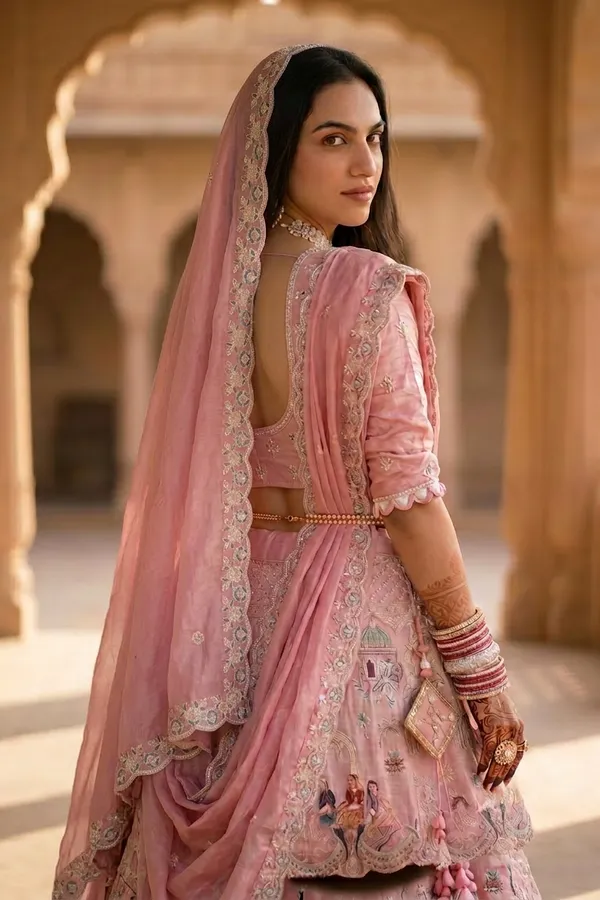 Pink_Peacock_Heritage_Lehenga_Set