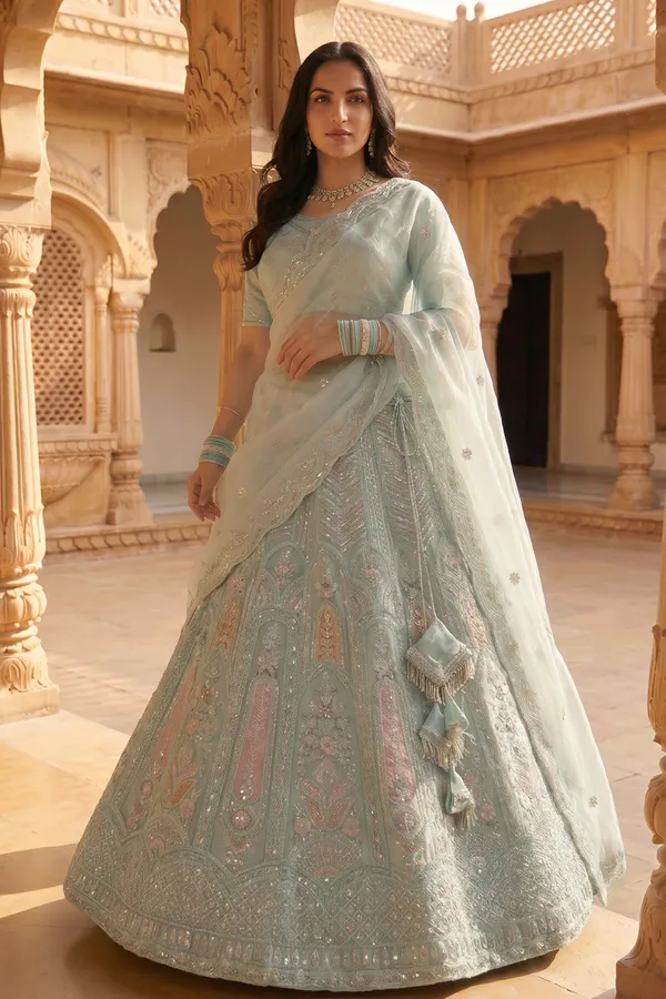 Ice_Blue_Embroidered_Lehenga_Set