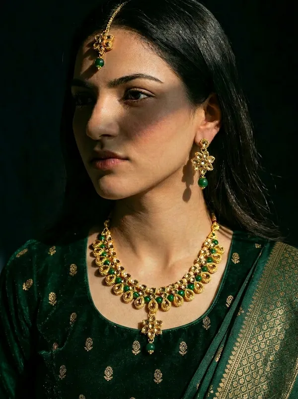 Emerald_Halo_Choker_Set