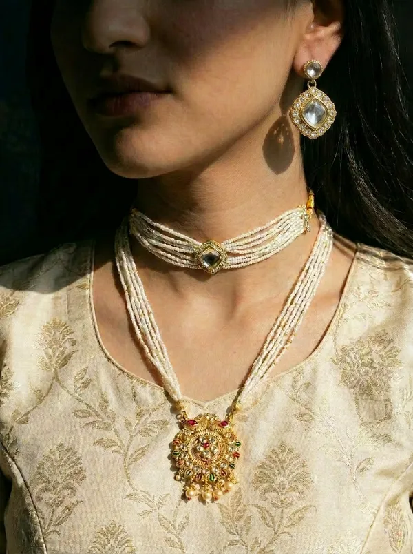 Viraas_Pearl_Necklace_Set