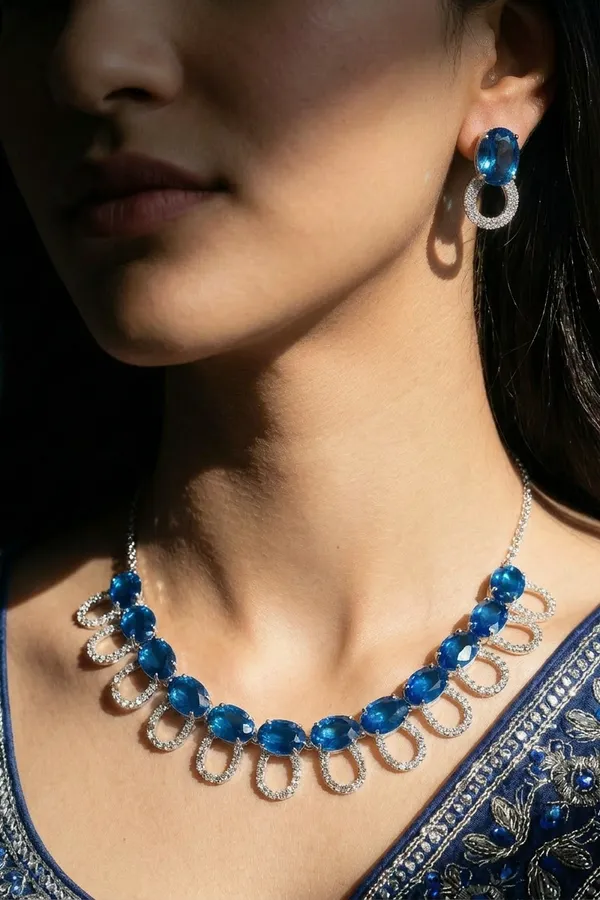 Sapphire_Loop_Necklace_Set
