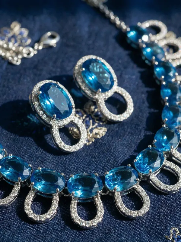 Sapphire_Loop_Necklace_Set