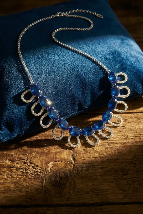 Sapphire_Loop_Necklace_Set