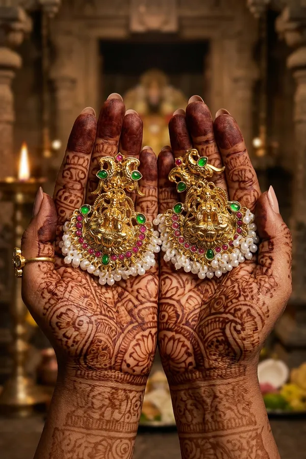 Temple_Lakshmi_Bridal_Set