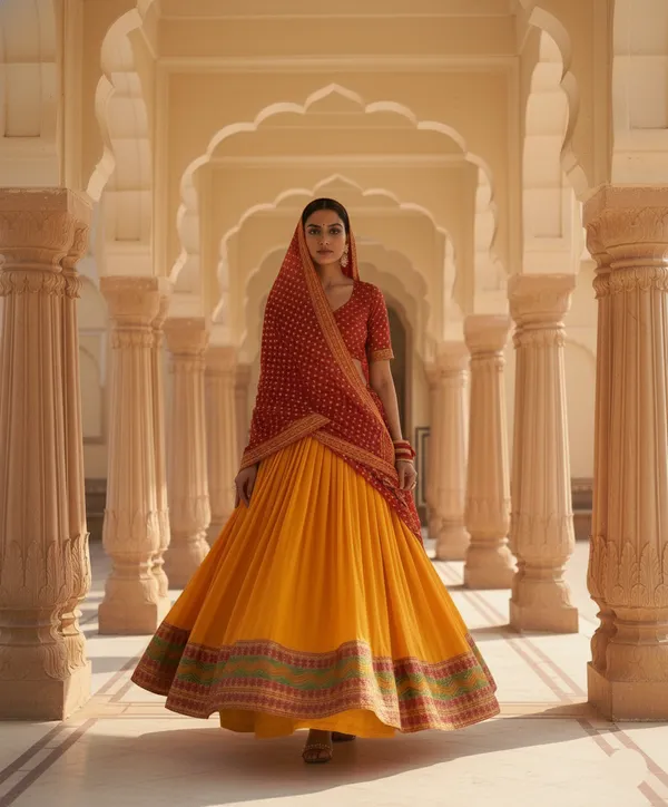 Rajwadi_Rangotsav_Lehenga