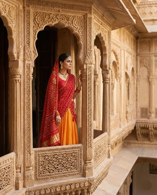 Rajwadi_Rangotsav_Lehenga
