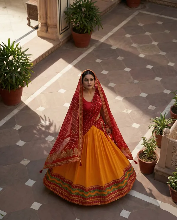 Rajwadi_Rangotsav_Lehenga