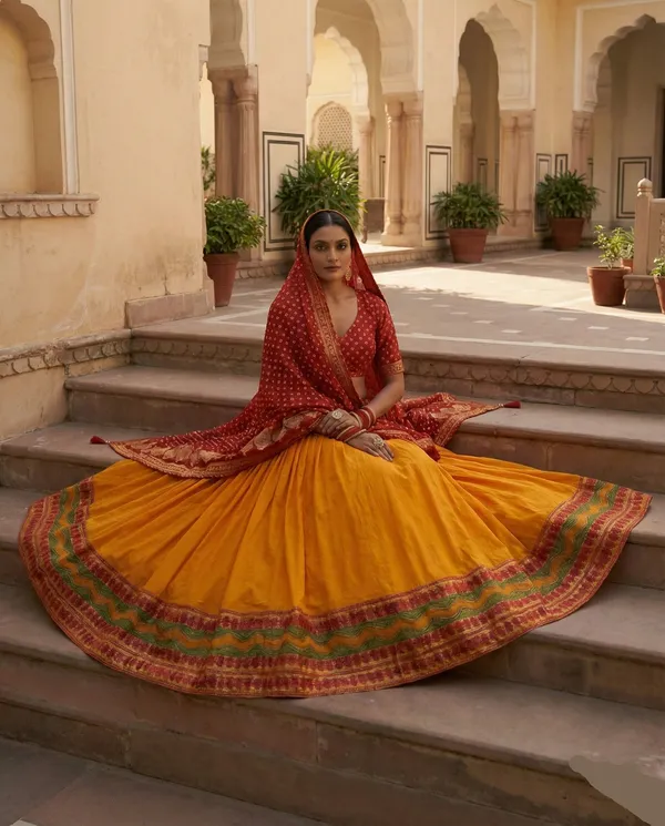Rajwadi_Rangotsav_Lehenga