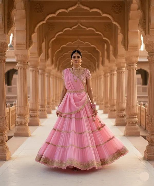 Gulabi_Noor_Lehenga