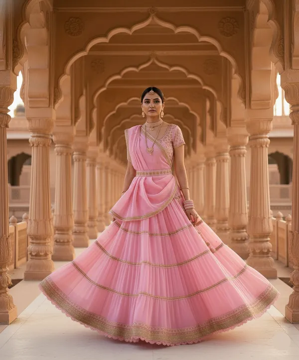 Gulabi_Noor_Lehenga