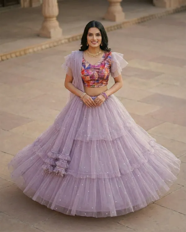 Lilac_Dream_Layered_Lehenga