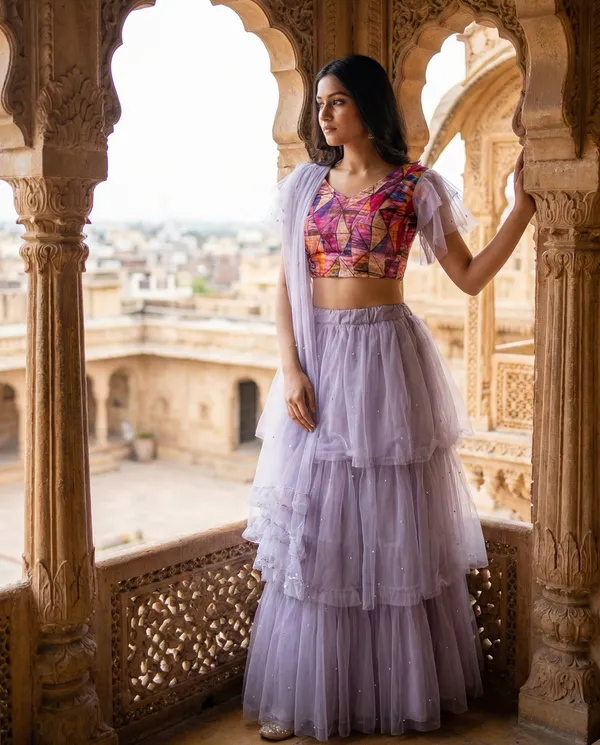 Lilac_Dream_Layered_Lehenga