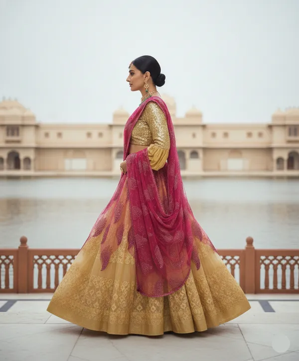 Golden_Rani_Lehenga