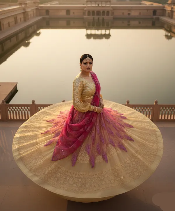 Golden_Rani_Lehenga