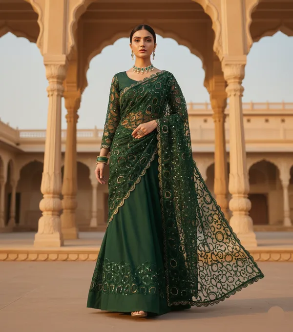 Royal_Emerald_Saree