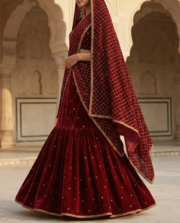 Rangmahal_Velvet_Lehenga
