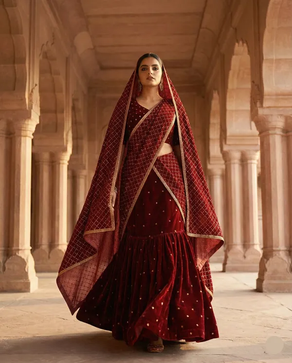 Rangmahal_Velvet_Lehenga