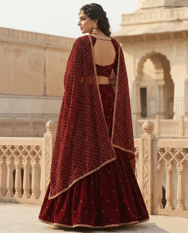 Rangmahal_Velvet_Lehenga