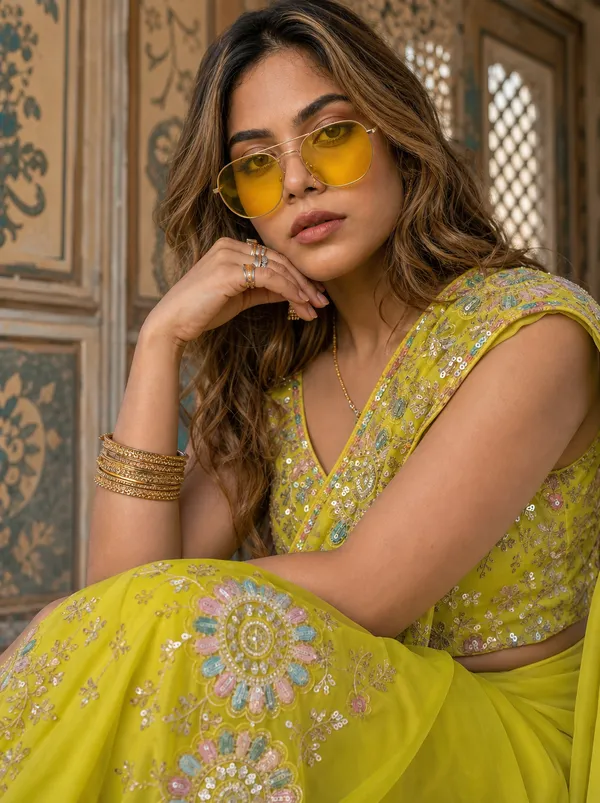 Sunlit_Bloom_Ready_To_Wear_Saree