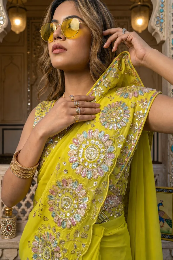 Sunlit_Bloom_Ready_To_Wear_Saree