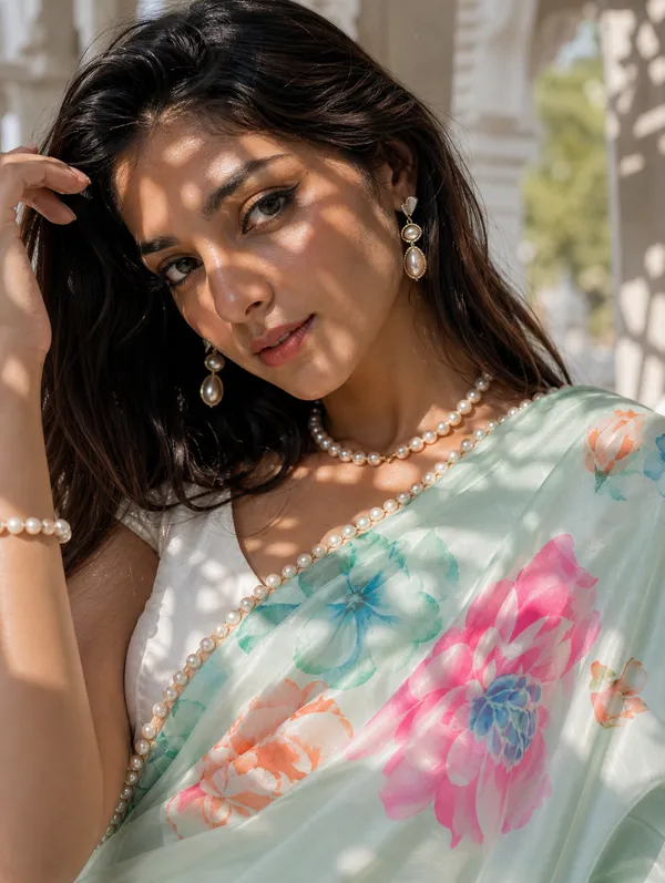 The_Mint_Reverie_Satin_Saree