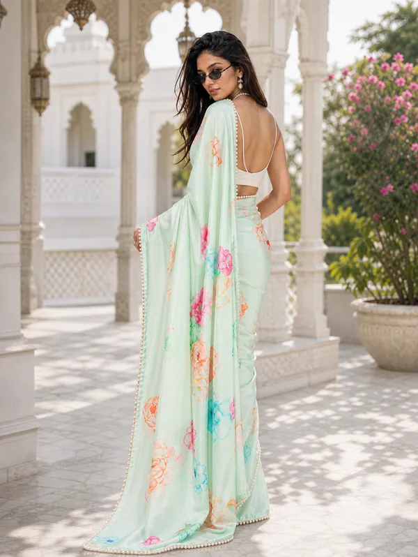 The_Mint_Reverie_Satin_Saree