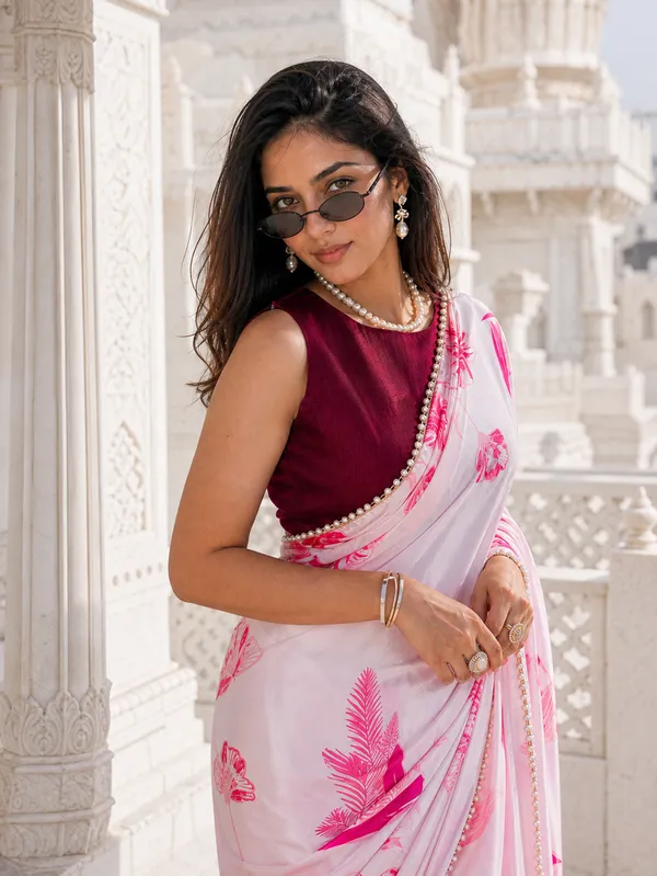 Pink_Serenade_Satin_Saree