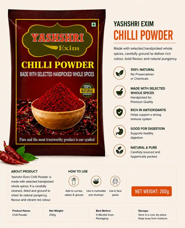 Yashshri_Exim_Handpicked_Natural_Chilli_Powder