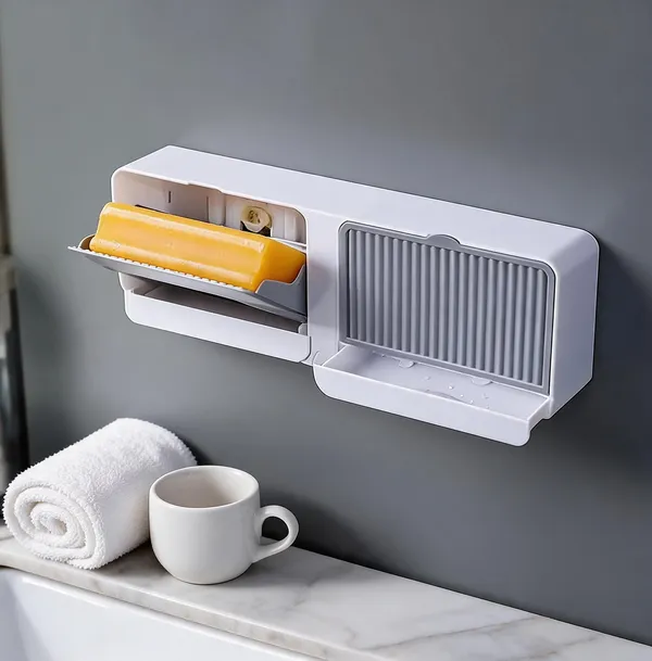 Wall_Mount_Double_Bar_Soap_Dish