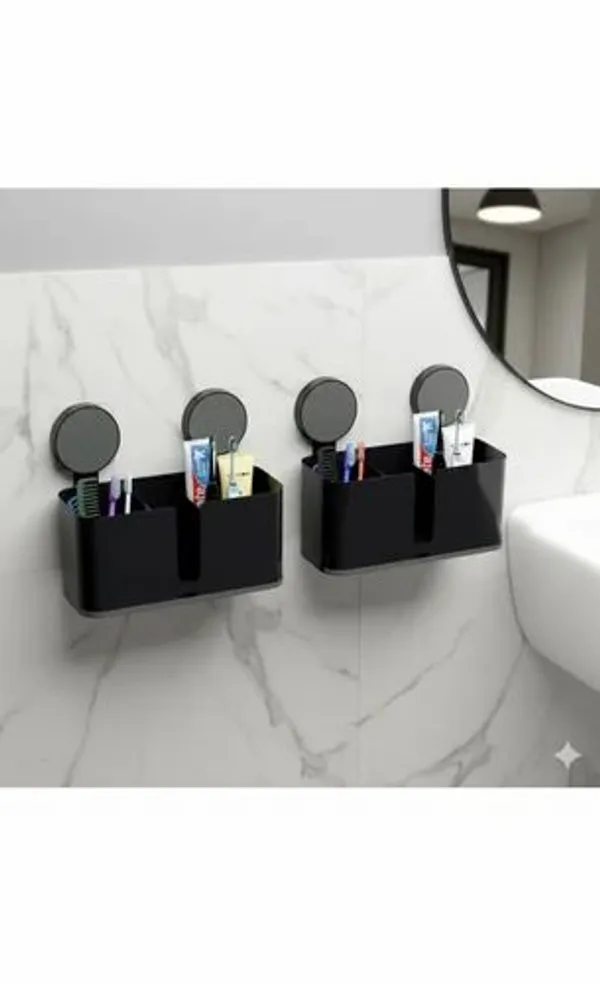 Wall_Mount_Plastic_2_Compartment_Toothbrush_Holder