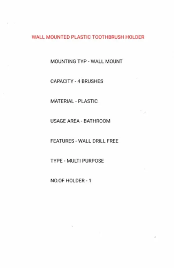 Wall_Mounted_Plastic_Toothbrush_Holder