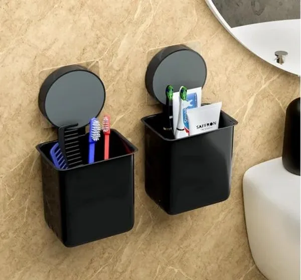Wall_Mount_Plastic_Toothbrush_Holder