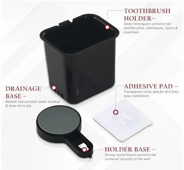 Wall_Mount_Plastic_Toothbrush_Holder