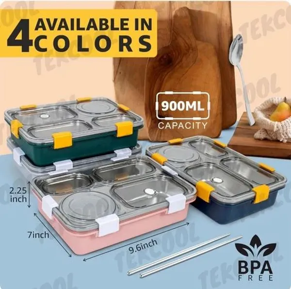 4_Compartment_Stainless_Steel_Lunch_Box