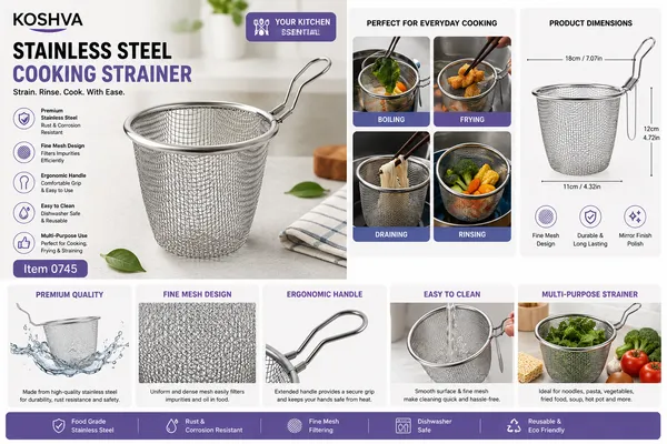 Koshva_Stainless_Steel_Mesh_Strainer_Basket_|_Fine_Mesh_Cooking_Colander_with_Handle