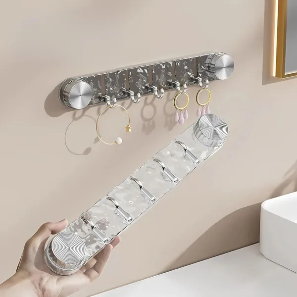 Strong_Drill-Free_Suction_Wall_Hooks_-_Crystal-Style_Transparent_Rack_with_5_Hooks_for_Bathroom,_Kitchen_&_Office_(Set_of_2)