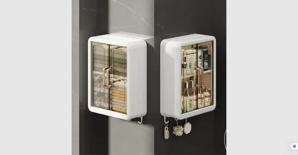 Wall_Mount_Kitchen_Storage_Box_-_Foldable_Cabinet_with_Double_Door
