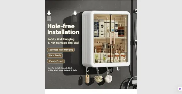 Wall_Mount_Kitchen_Storage_Box_-_Foldable_Cabinet_with_Double_Door