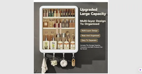 Wall_Mount_Kitchen_Storage_Box_-_Foldable_Cabinet_with_Double_Door