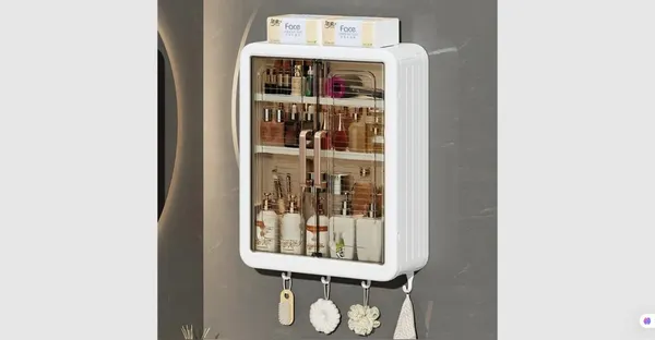 Wall_Mount_Kitchen_Storage_Box_-_Foldable_Cabinet_with_Double_Door