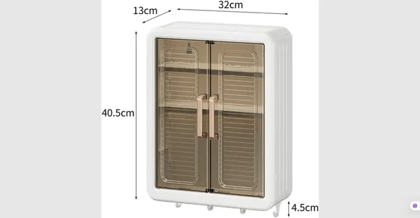 Wall_Mount_Kitchen_Storage_Box_-_Foldable_Cabinet_with_Double_Door